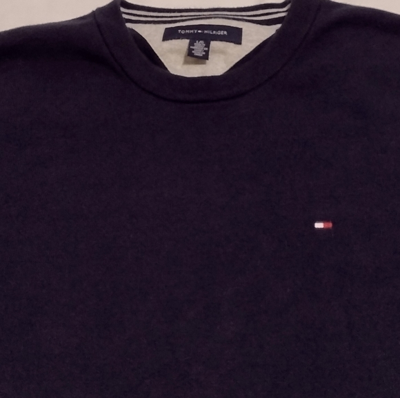 Vintage Tommy Hilfiger sweater navy blue sz.L - Picture 5 of 5
